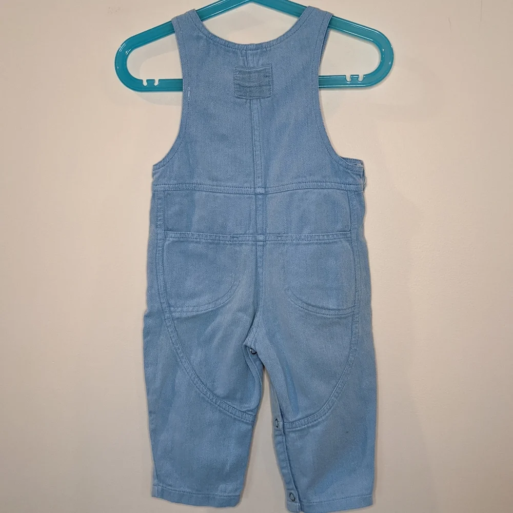 Vintage Izod x Lacoste Blue One-piece Romper Overalls 12 months